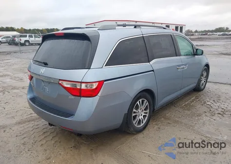 2012 Honda Odyssey Ex-L z USA, uszkodzony, nr VIN 5FNRL5H66CB093777